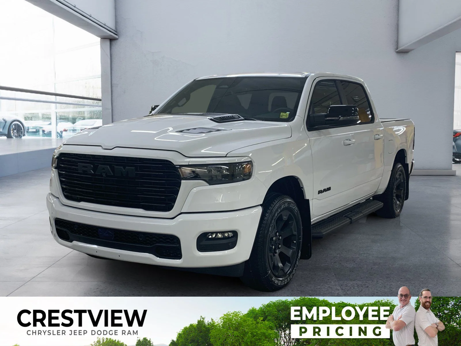 New 2026 Bright White Ram Sport image 1