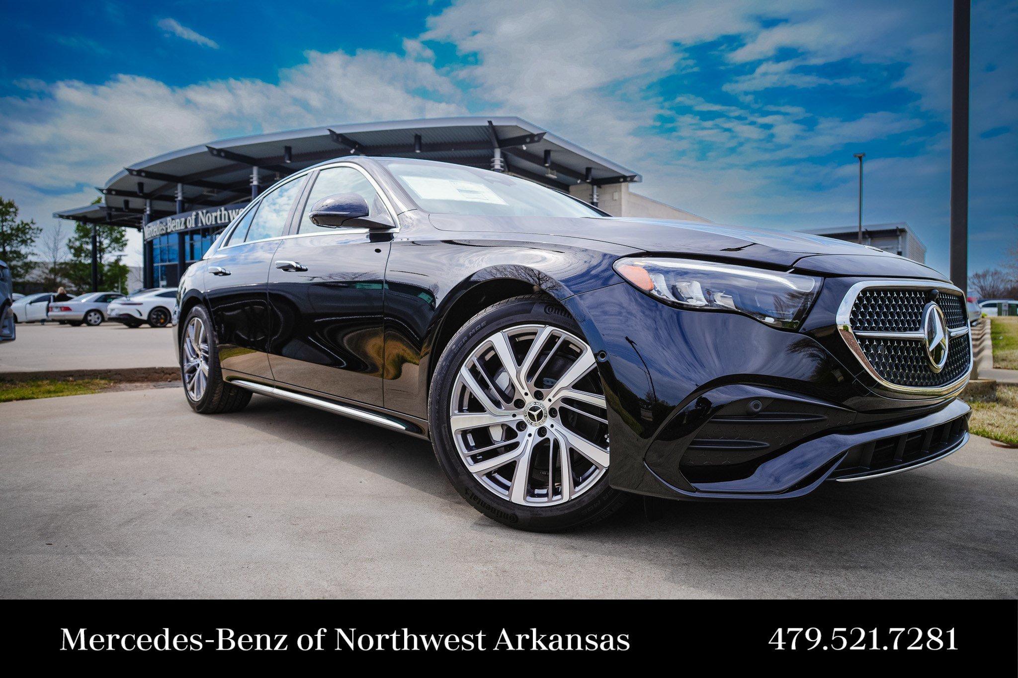 Certified Used 2026 Black Mercedes-Benz E 350 image 1