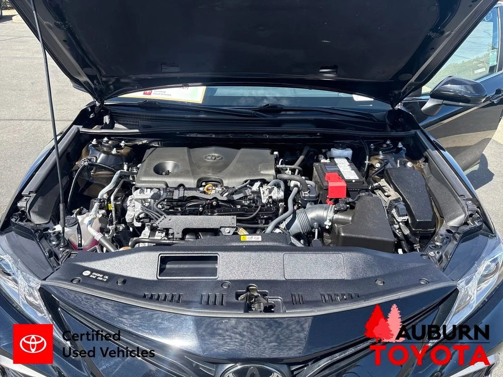 Certified Used 2023 Midnight Black Metallic Toyota LE image 16