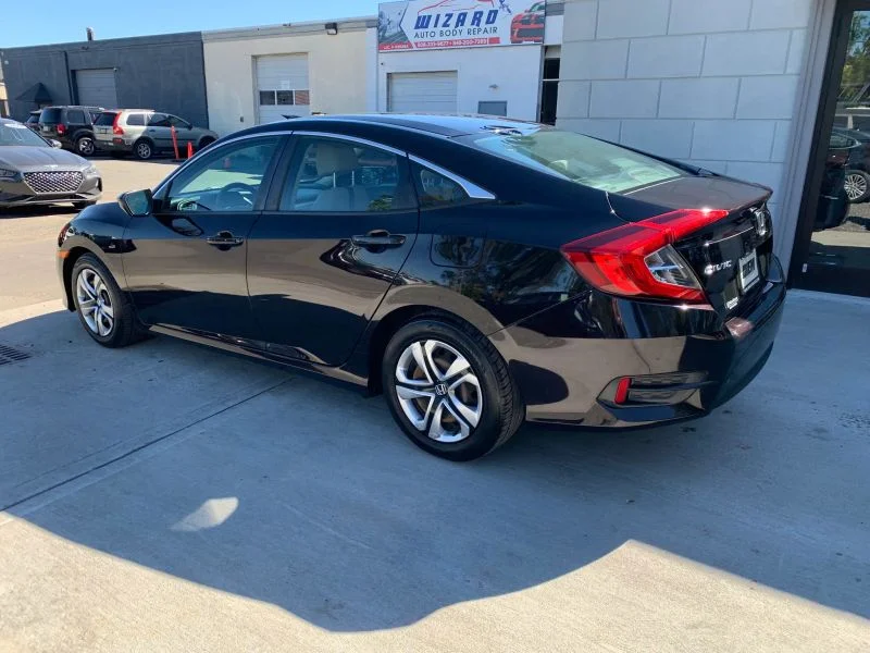 Used 2016 Black Honda LX Sedan 4D image 13