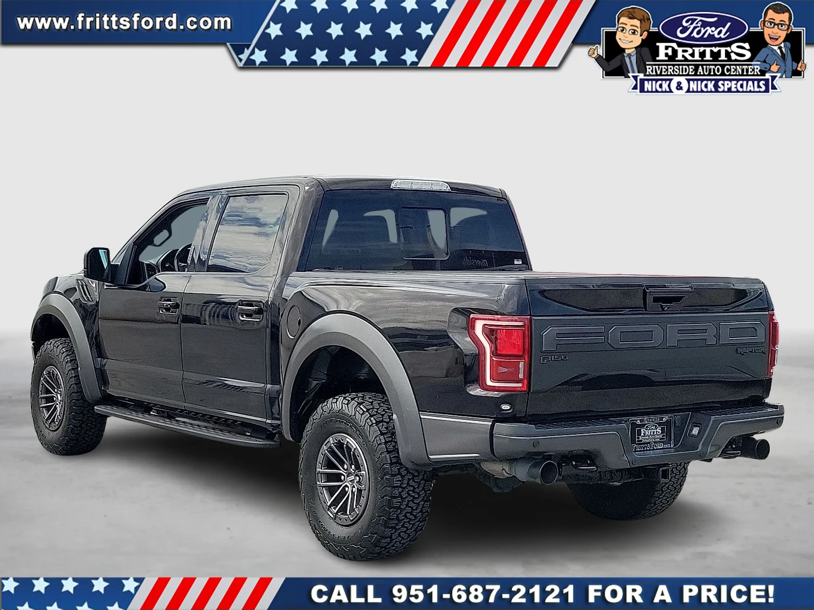 Certified Used 2020 Black Metallic Ford Raptor image 3