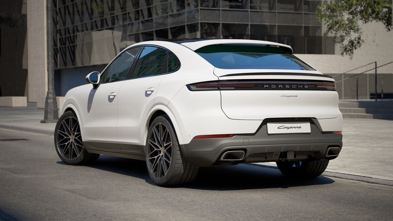 New 2027 White Porsche Coupe image 3