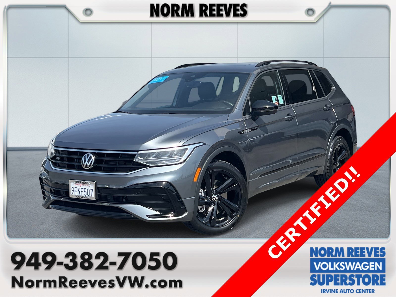 2023 Volkswagen Tiguan SE R-LINE BLACK
