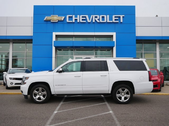 Used 2015 Chevrolet Suburban LTZ with VIN 1GNSKKKC7FR741456 for sale in Roseville, Minnesota
