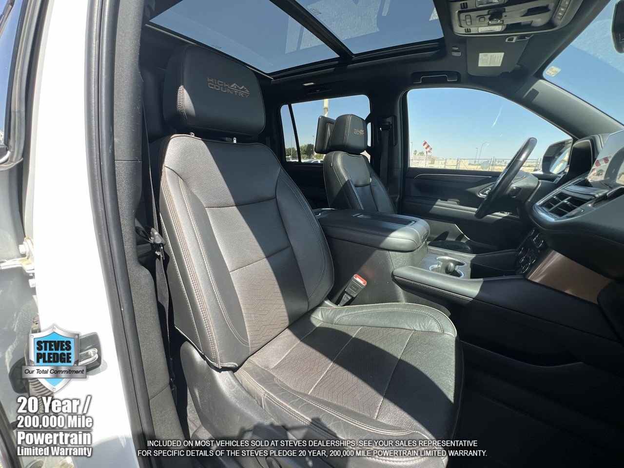 Certified Used 2021 SUMMIT WHITE Chevrolet High Country image 32