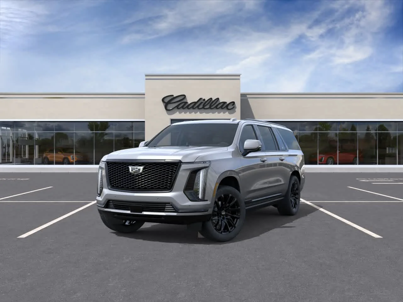 New 2027 Argent Silver Metallic Cadillac Sport image 8