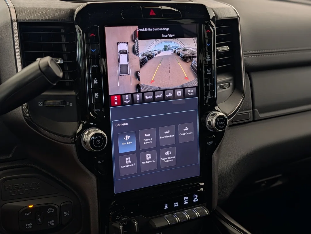 New 2026 Silver RAM Rebel - - Rebel Level 1 Pkg - Surround View Camera - Ventilated Seats - Tow Technology Grp & More! image 23