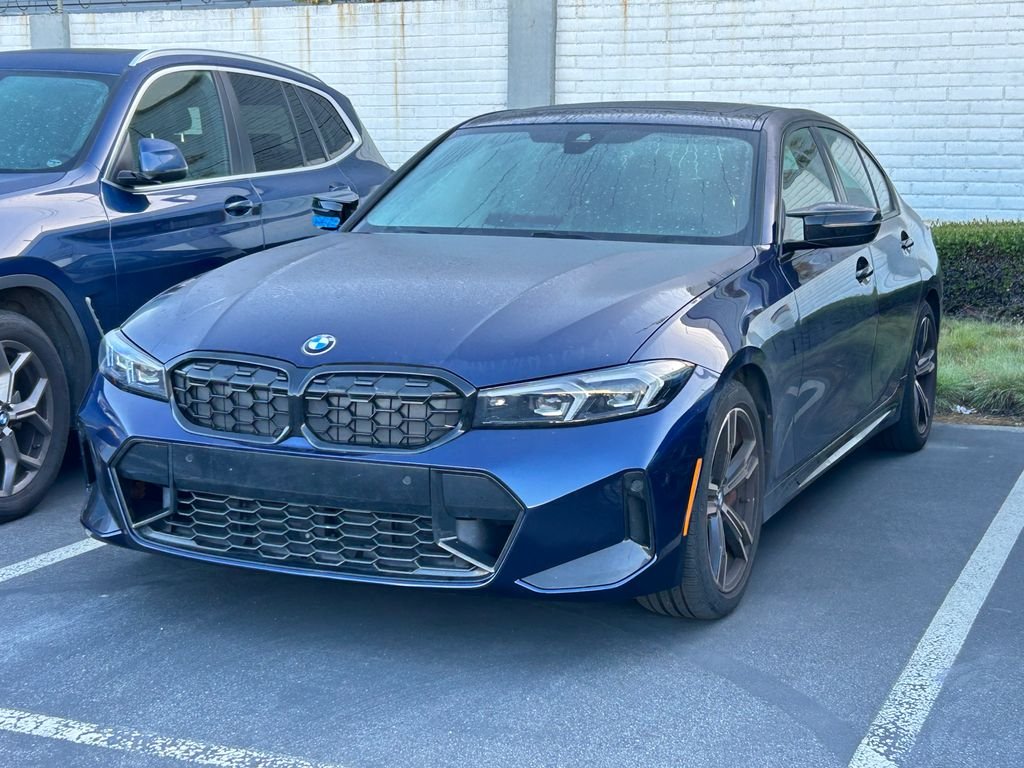 Certified Used 2023 Tanzanite Blue II Metallic BMW M340i image 2