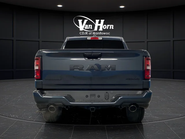 New 2026 Forged Blue Metallic Exterior Paint RAM Big Horn/Lone Star image 6