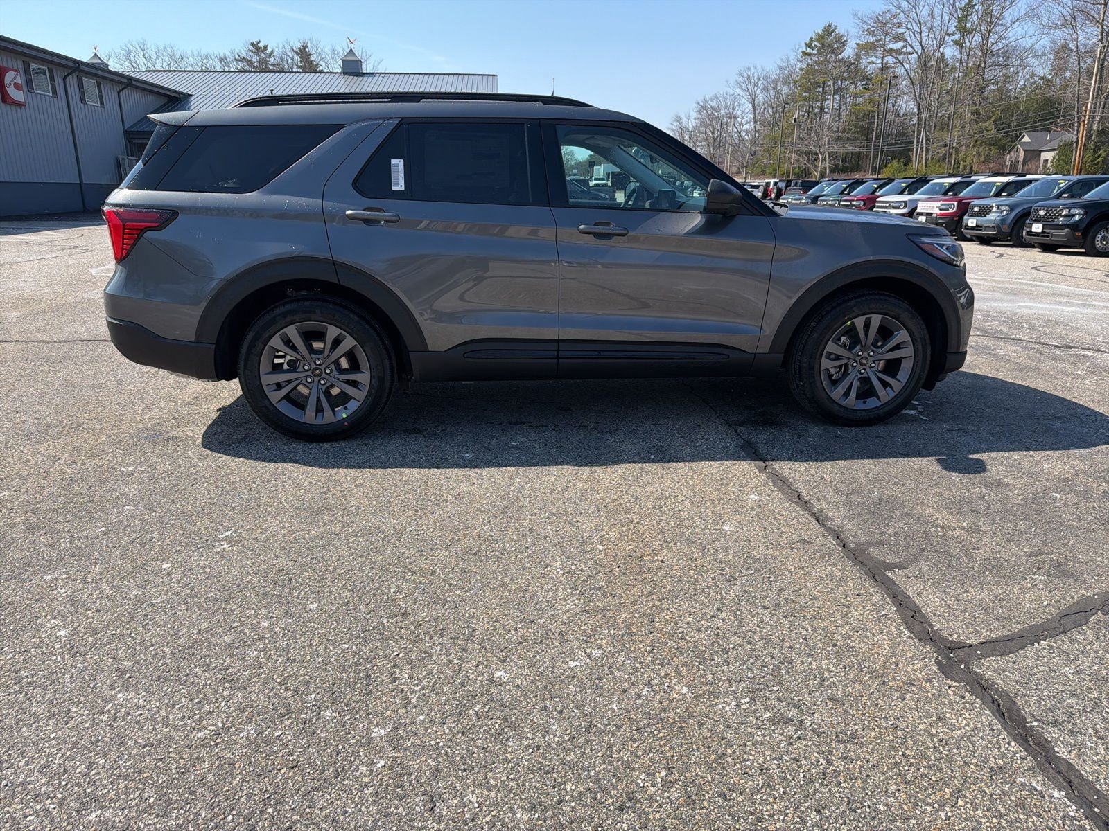 New 2026 Carbonized Gray Metallic Ford Active image 9