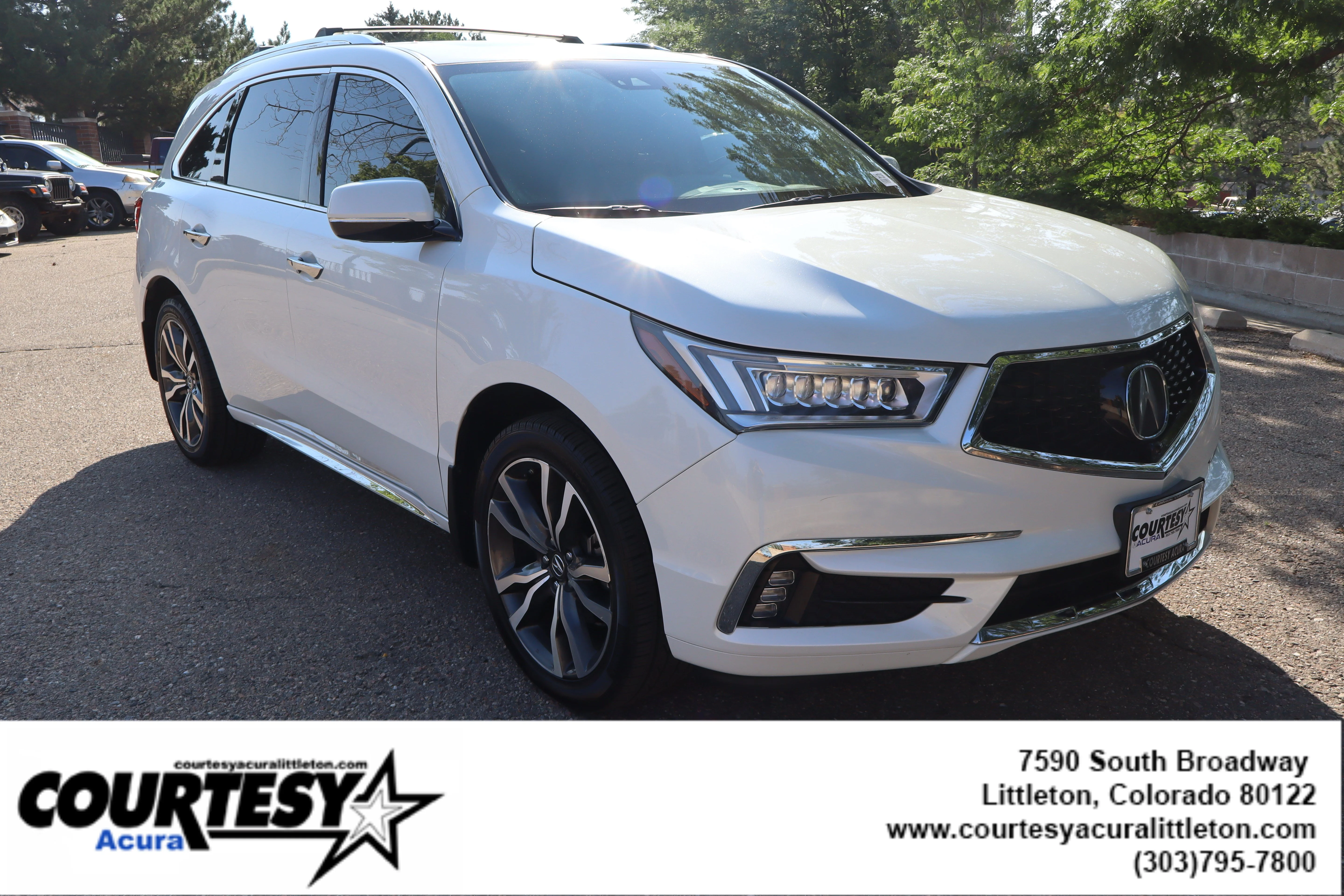 Used 2020 Platinum White Pearl Acura SH-AWD with Advance Package image 8