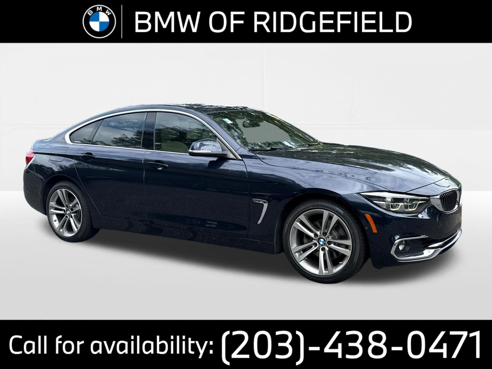 Used 2018 BLUE BMW 430i xDrive image 1