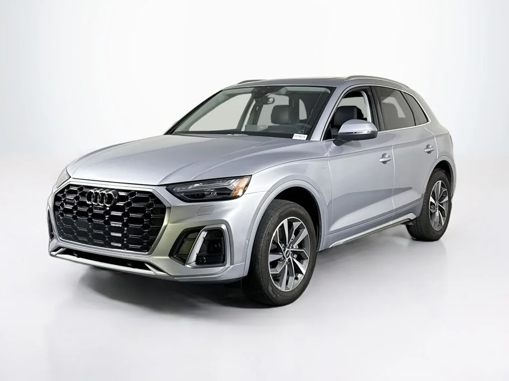 Used 2023 Florett Silver Metallic Audi 45 S line Prestige image 1
