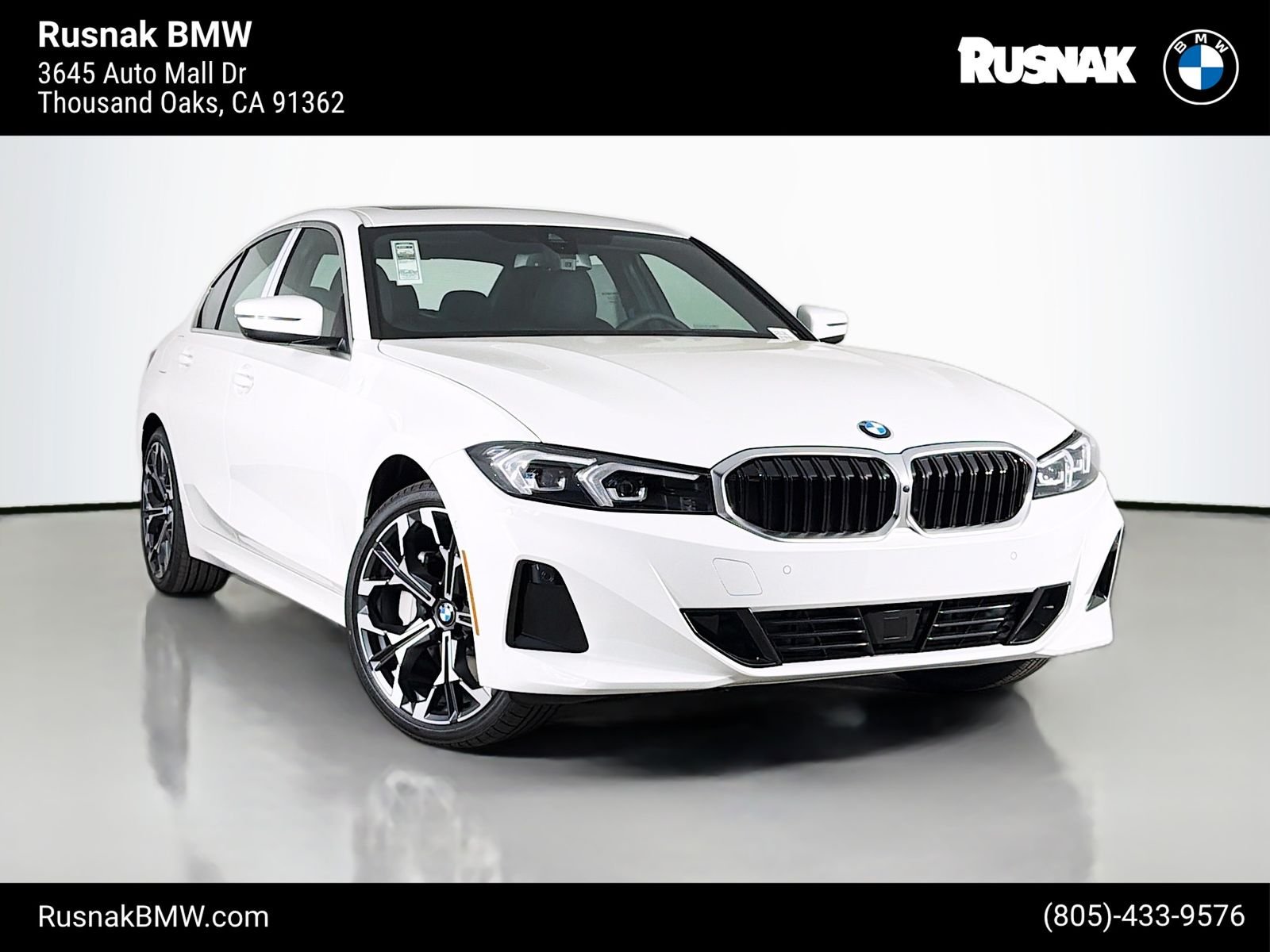 New 2026 Alpine White BMW 330i xDrive image 1