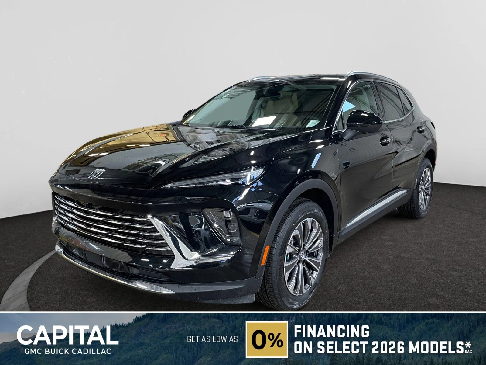 New 2026 Ebony Twilight Metallic Buick Preferred AWD image 1