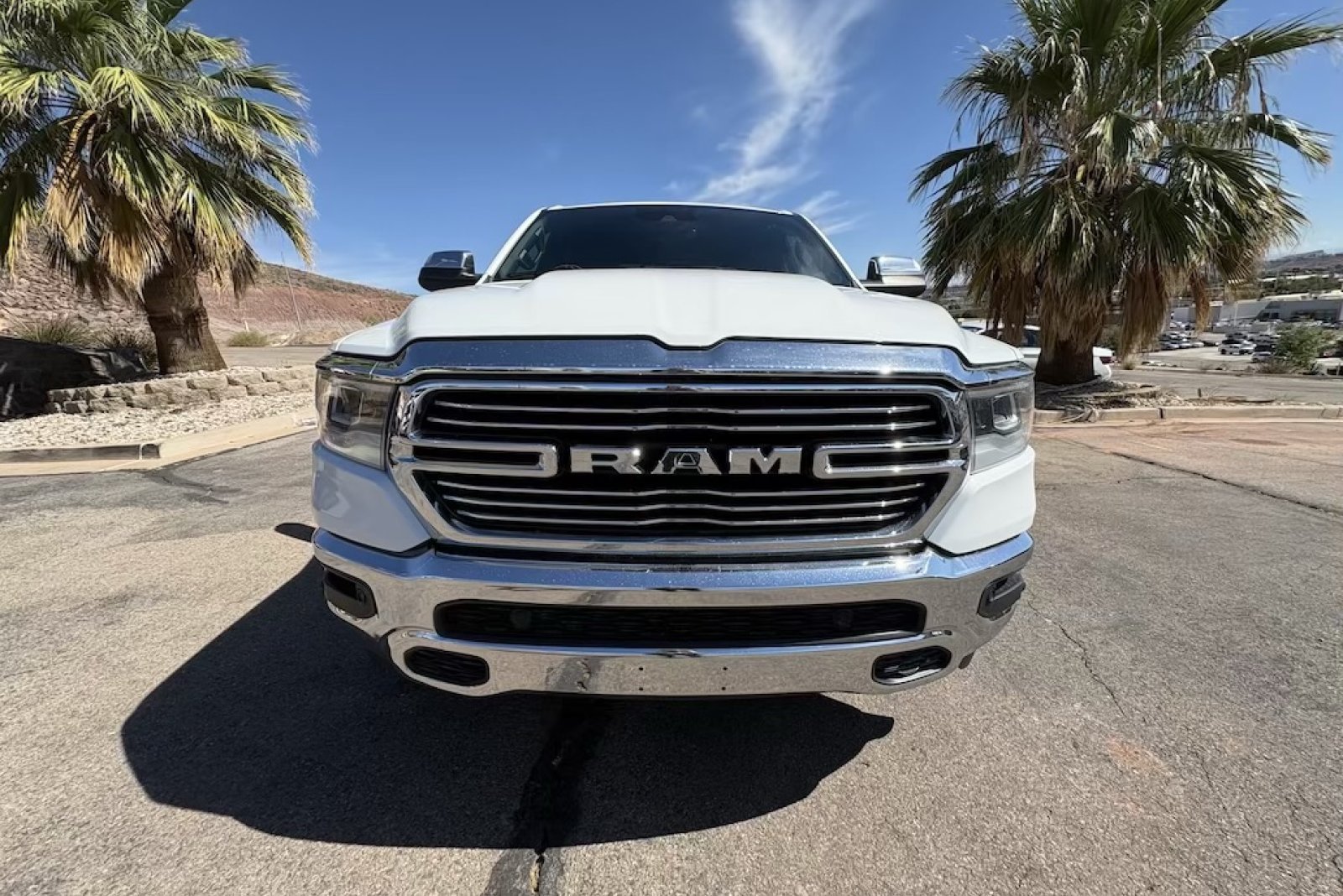 Used 2023 Bright White Clearcoat Ram Laramie image 9