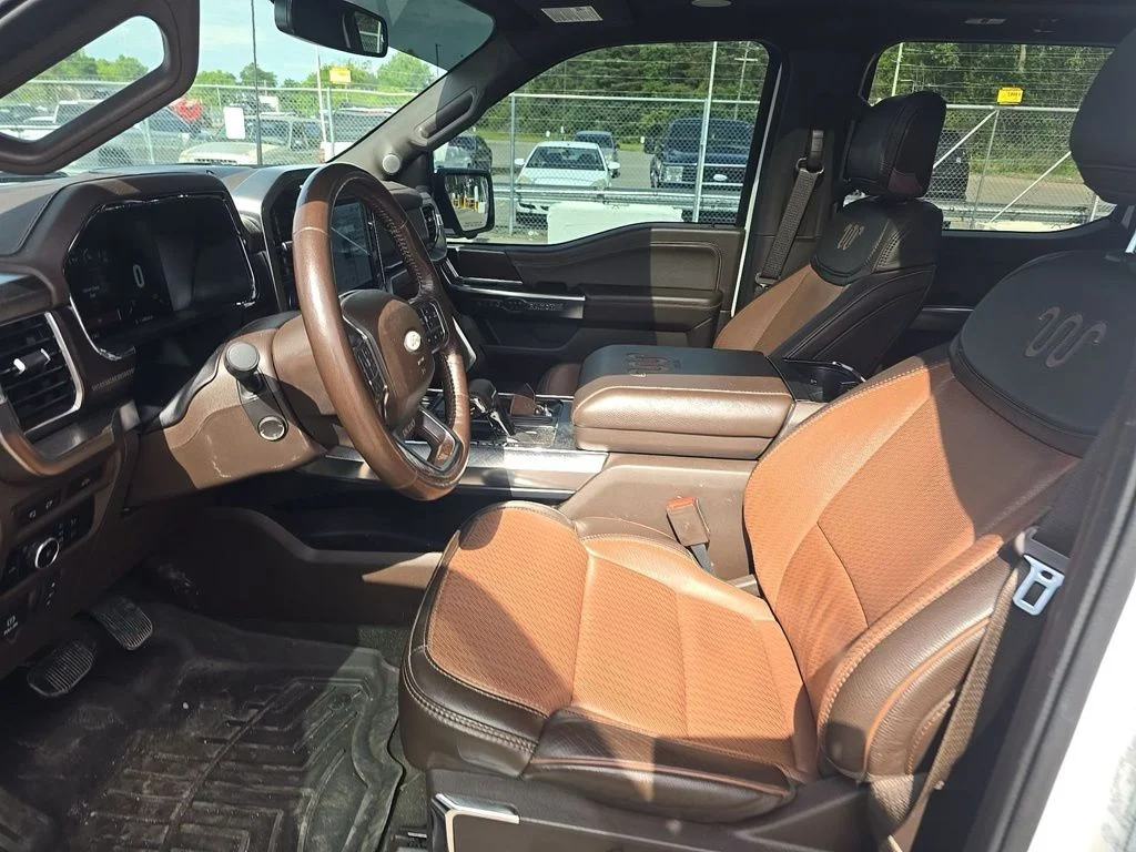 Used 2023 Star White Metallic Tri-Coat Ford King Ranch image 6