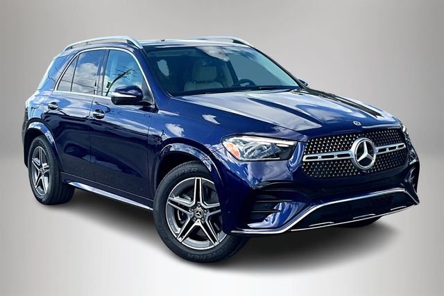 Used 2025 Blue Mercedes-Benz GLE 350 image 1