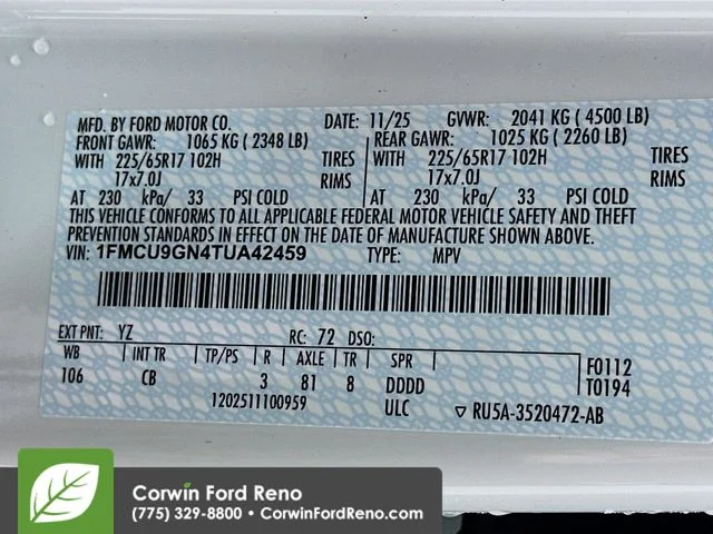 New 2026 Oxford White Ford Active image 33