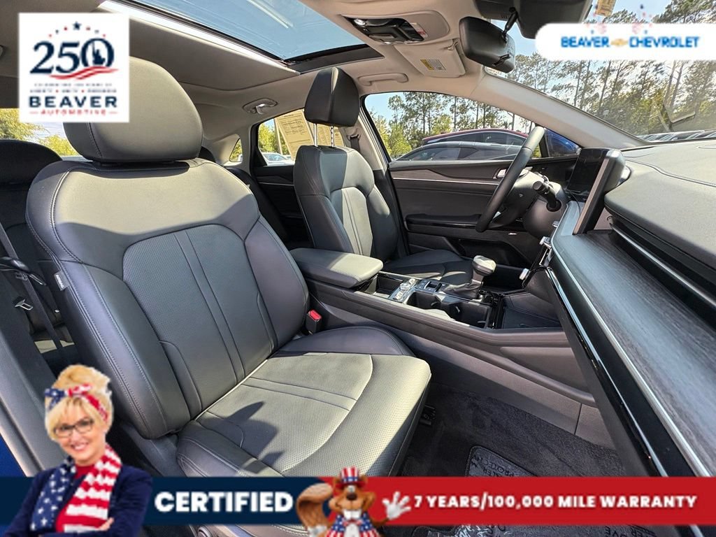 Used 2025 Blue Kia EX image 28