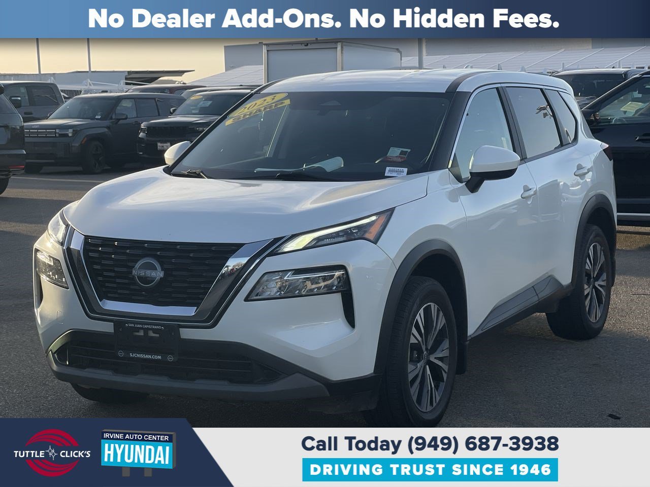 Used 2023 Pearl White Tricoat NISSAN SV image 12
