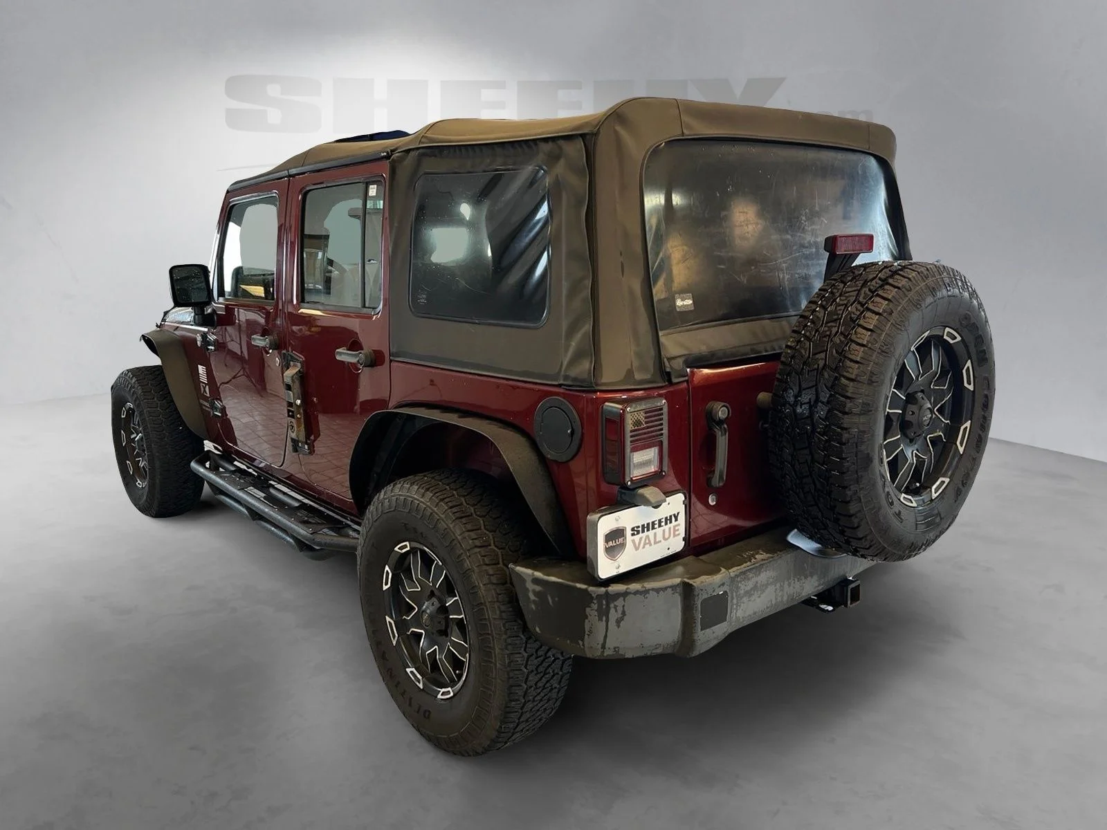 Used 2007 Red Rock Crystal Pearlcoat Jeep Unlimited X image 12