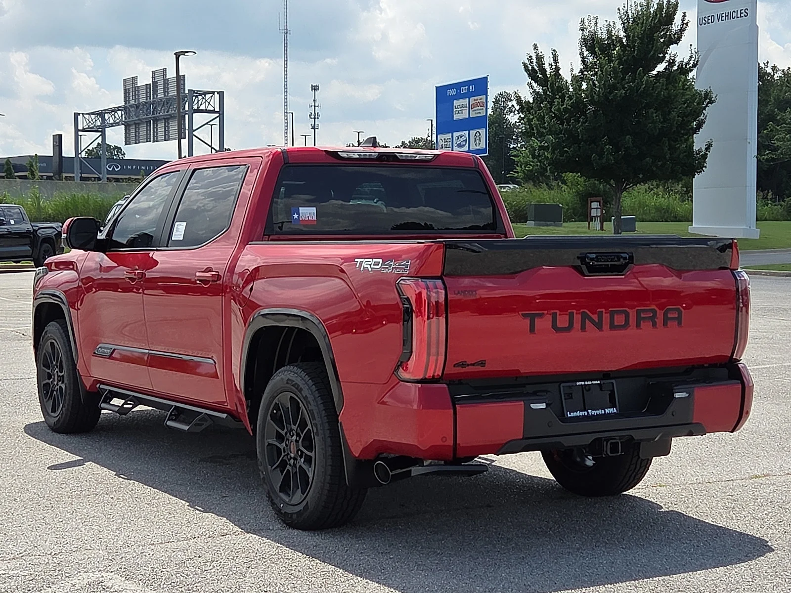 New 2026 Supersonic Red Toyota Platinum image 3