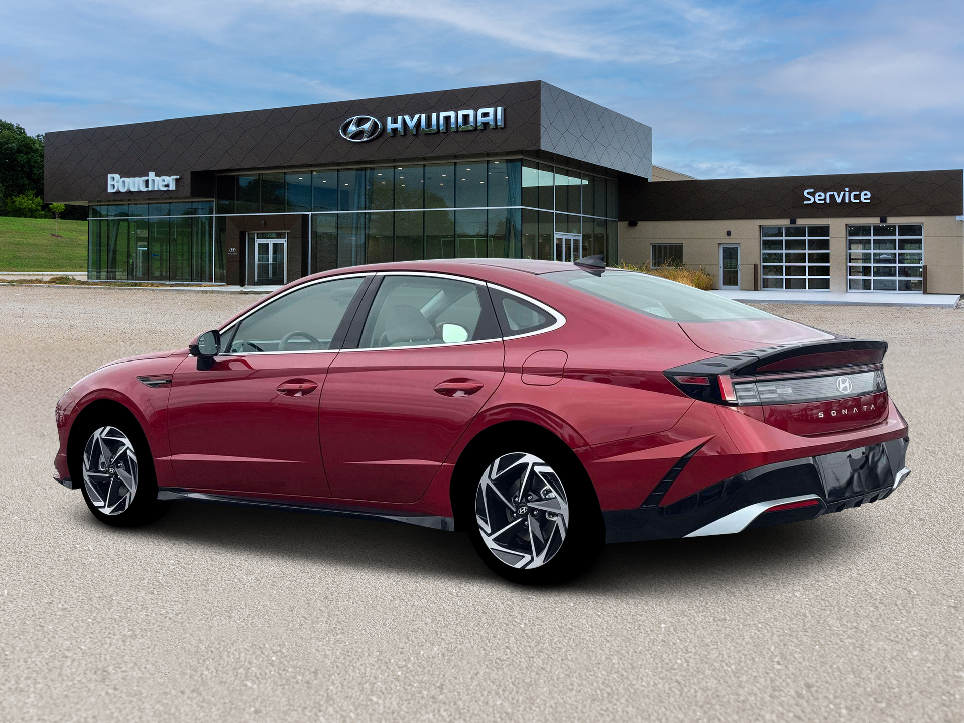 New 2026 Ultimate red Hyundai SEL Sport image 4