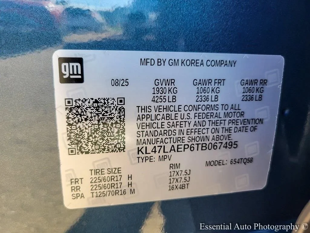 New 2026 Ocean Blue Metallic Buick Preferred image 23