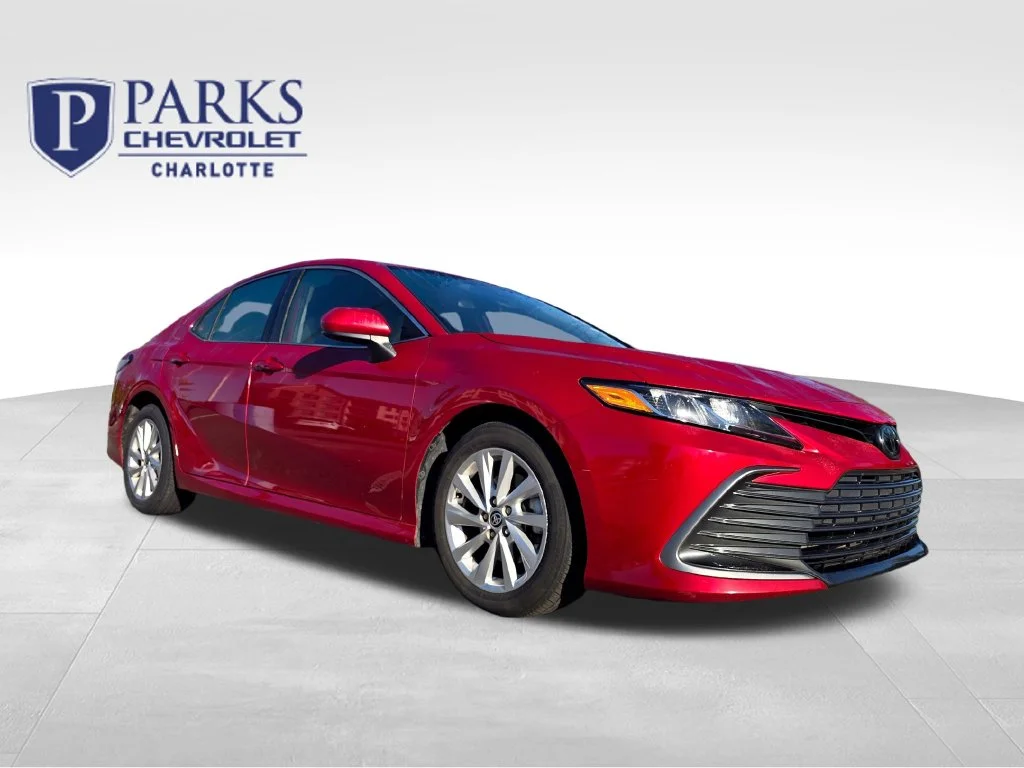 Used 2023 Red Toyota LE image 1