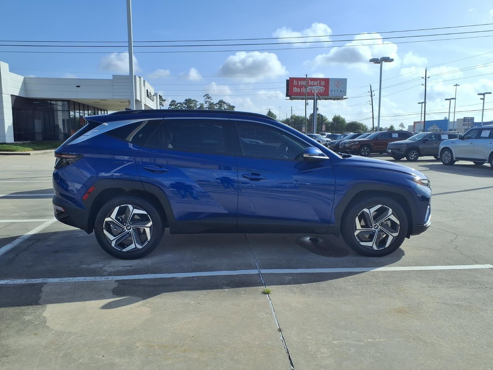 2022 Hyundai Tucson Limited Blue at Robbins Nissan