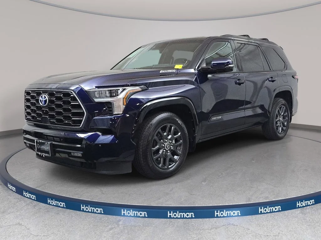 Used 2023 Blue Toyota Platinum image 1