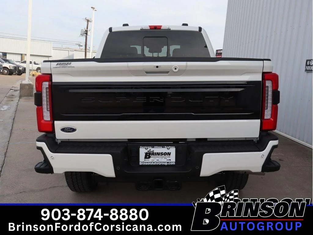 New 2026 Star White Metallic Tri-Coat Ford Platinum image 4