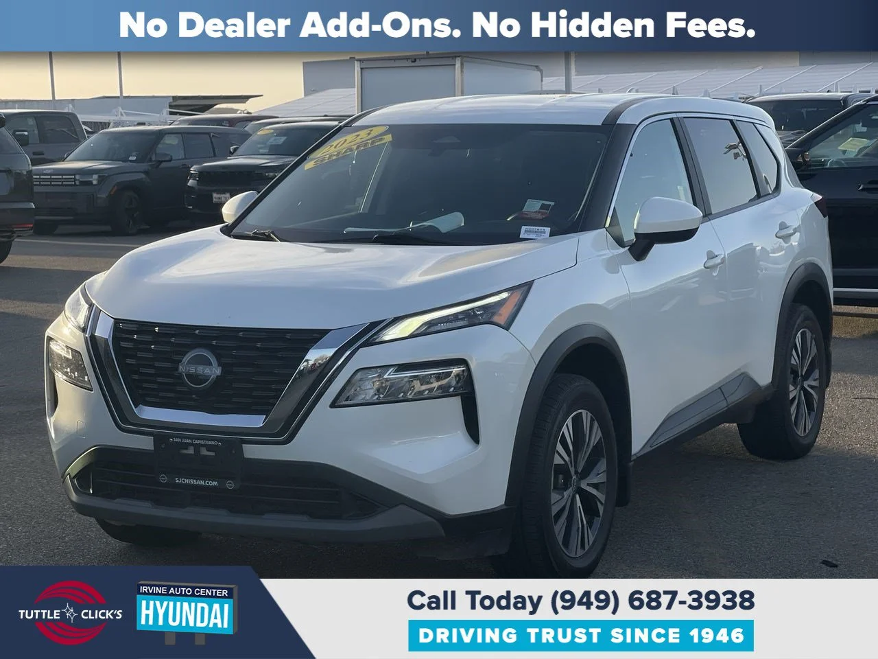 Used 2023 Pearl White Tricoat NISSAN SV image 12