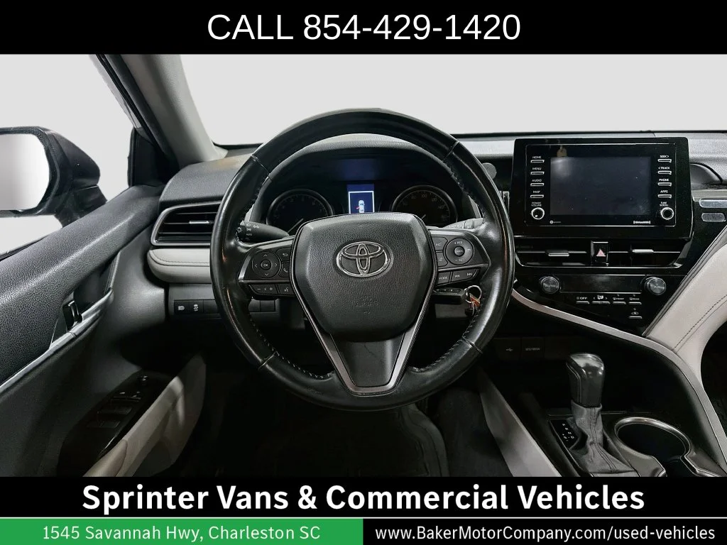 Used 2021 Silver Toyota SE image 22