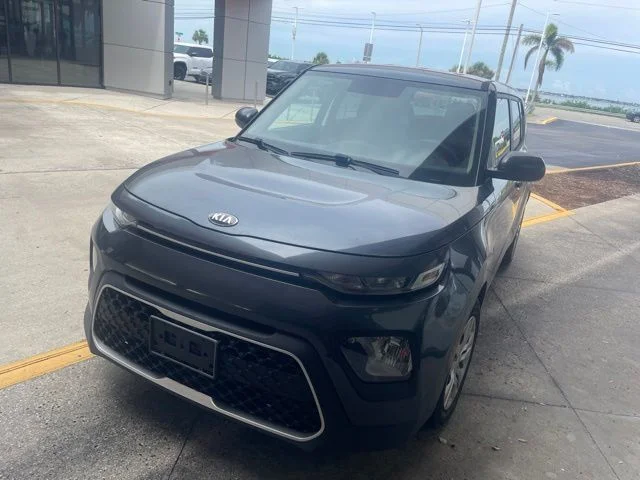 Used 2020 Gray Kia LX image 1