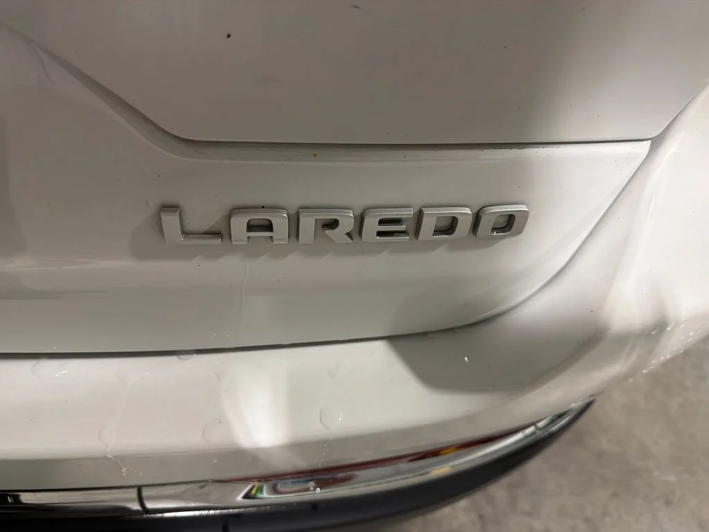 Certified Used 2025 Bright White Clearcoat Jeep Laredo X image 11