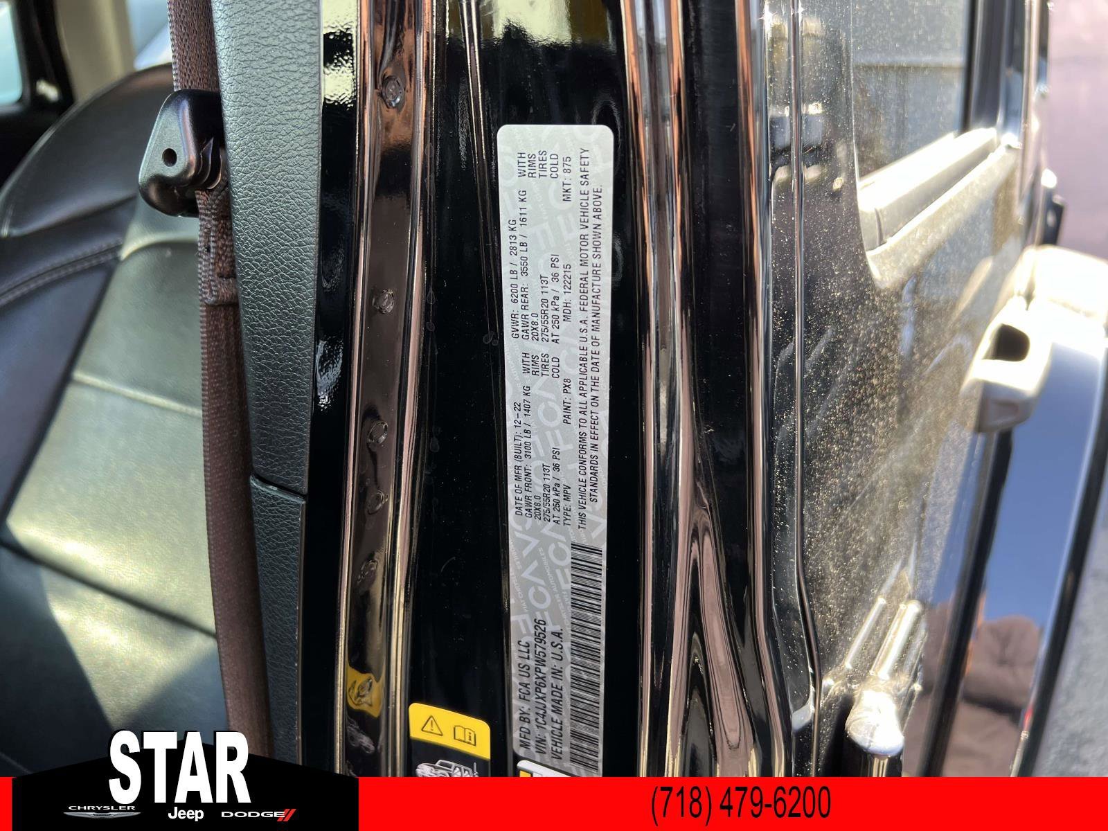 Used 2023 Black Clearcoat Jeep Sahara image 17
