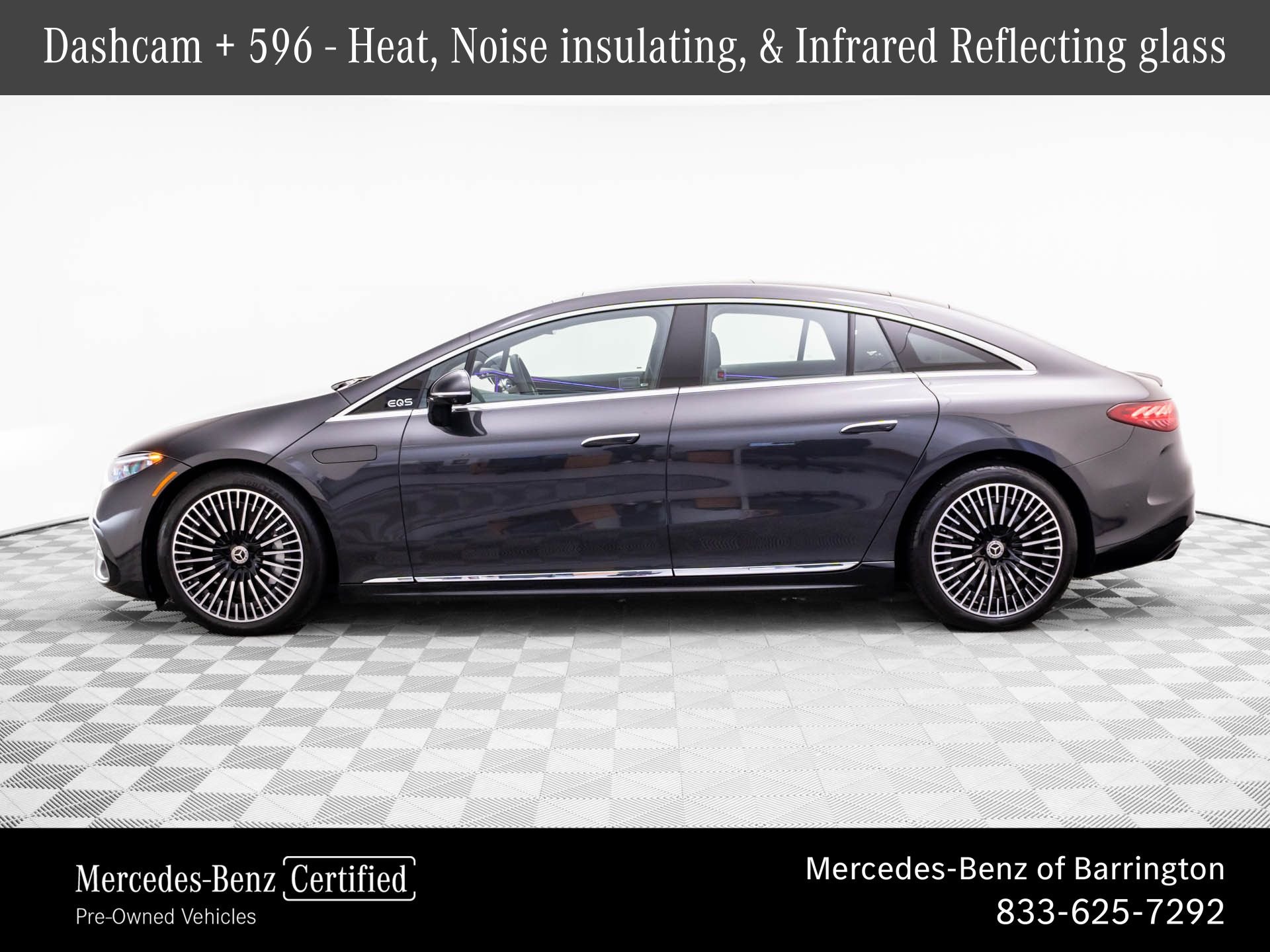 Certified 2023 Mercedes-Benz EQS Base with VIN W1KCG4EB6PA032438 for sale in Barrington, IL