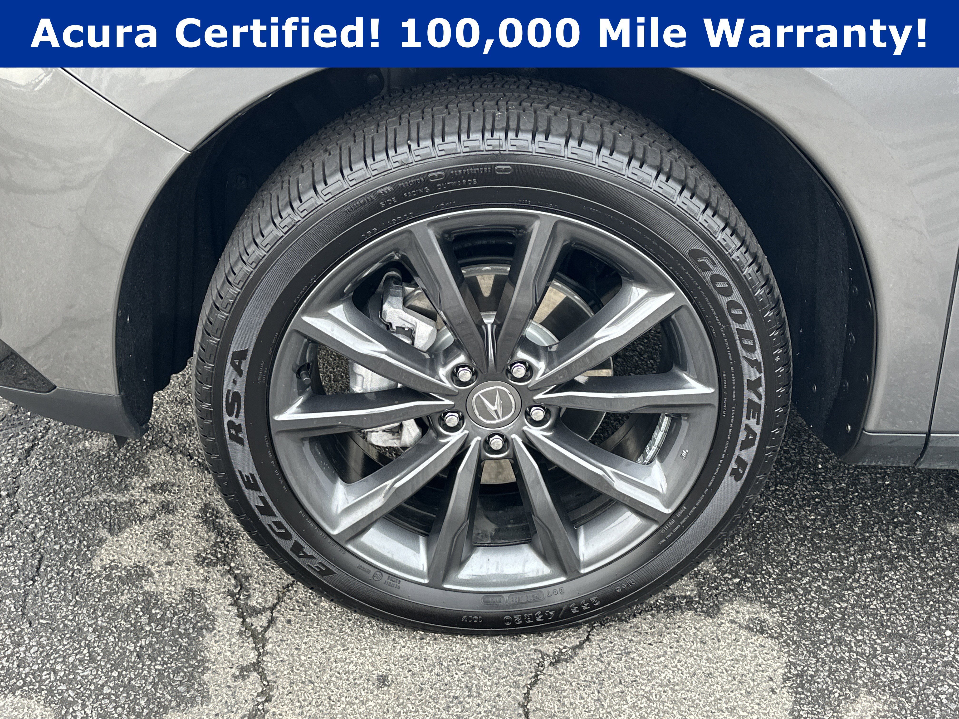 Used 2025 Liquid Carbon Metallic Acura w/A-Spec Package image 10