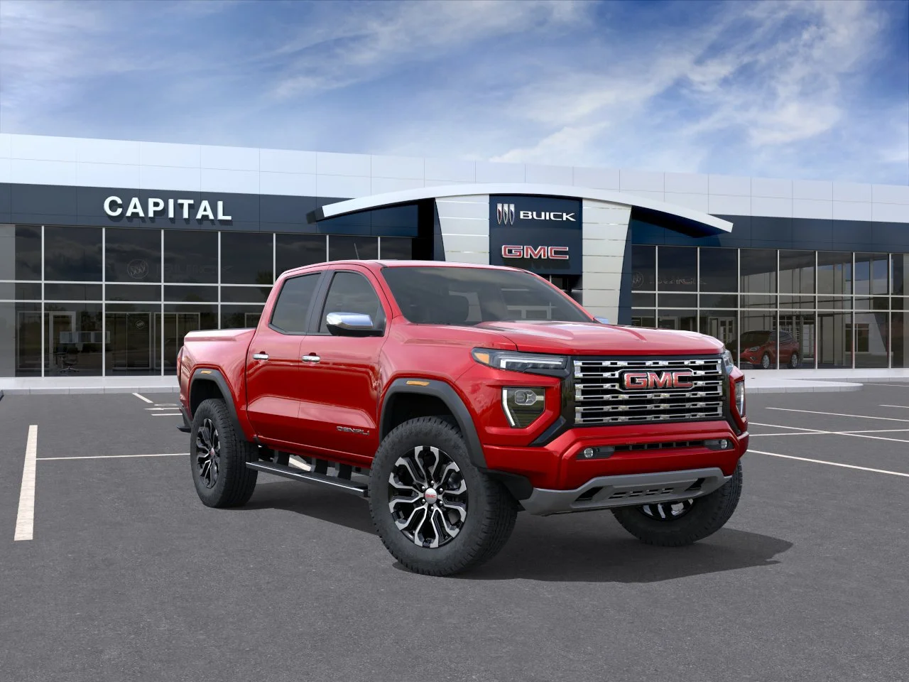 New 2026 VOLCANIC RED TINTCOAT GMC 4WD Denali image 2