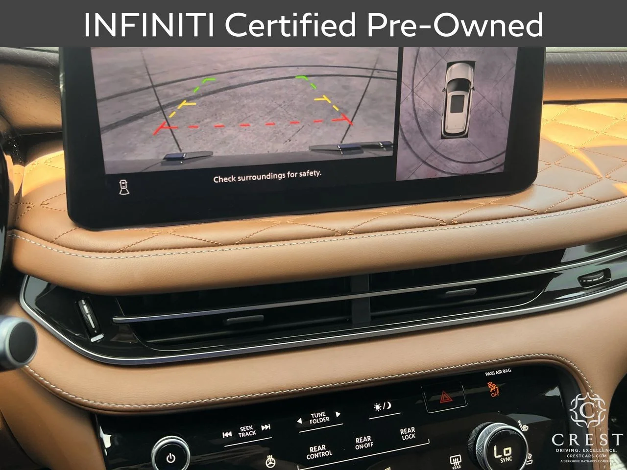 Certified Used 2025 Moonbow Blue Black Obsidian INFINITI AUTOGRAPH image 20