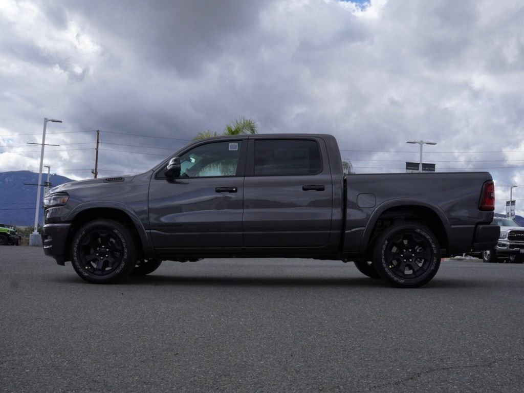 New 2026 Granite Crystal Metallic Clear-Coat Exterior Paint RAM Big Horn Level 2  Night Edition image 7