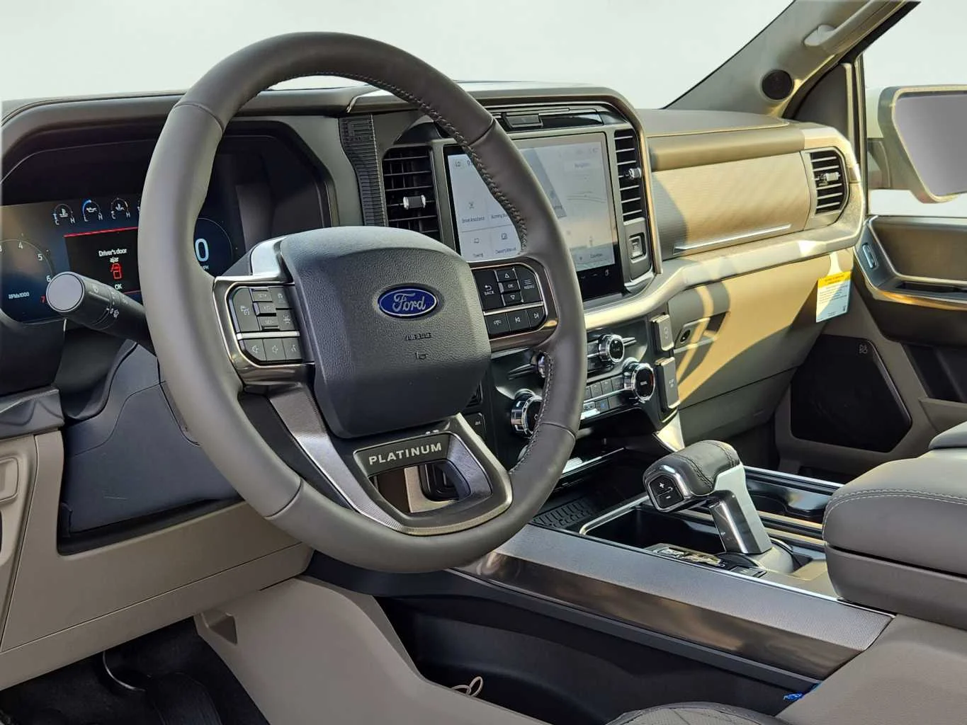 New 2026 Star White Metallic Tri-Coat Ford Platinum® image 8