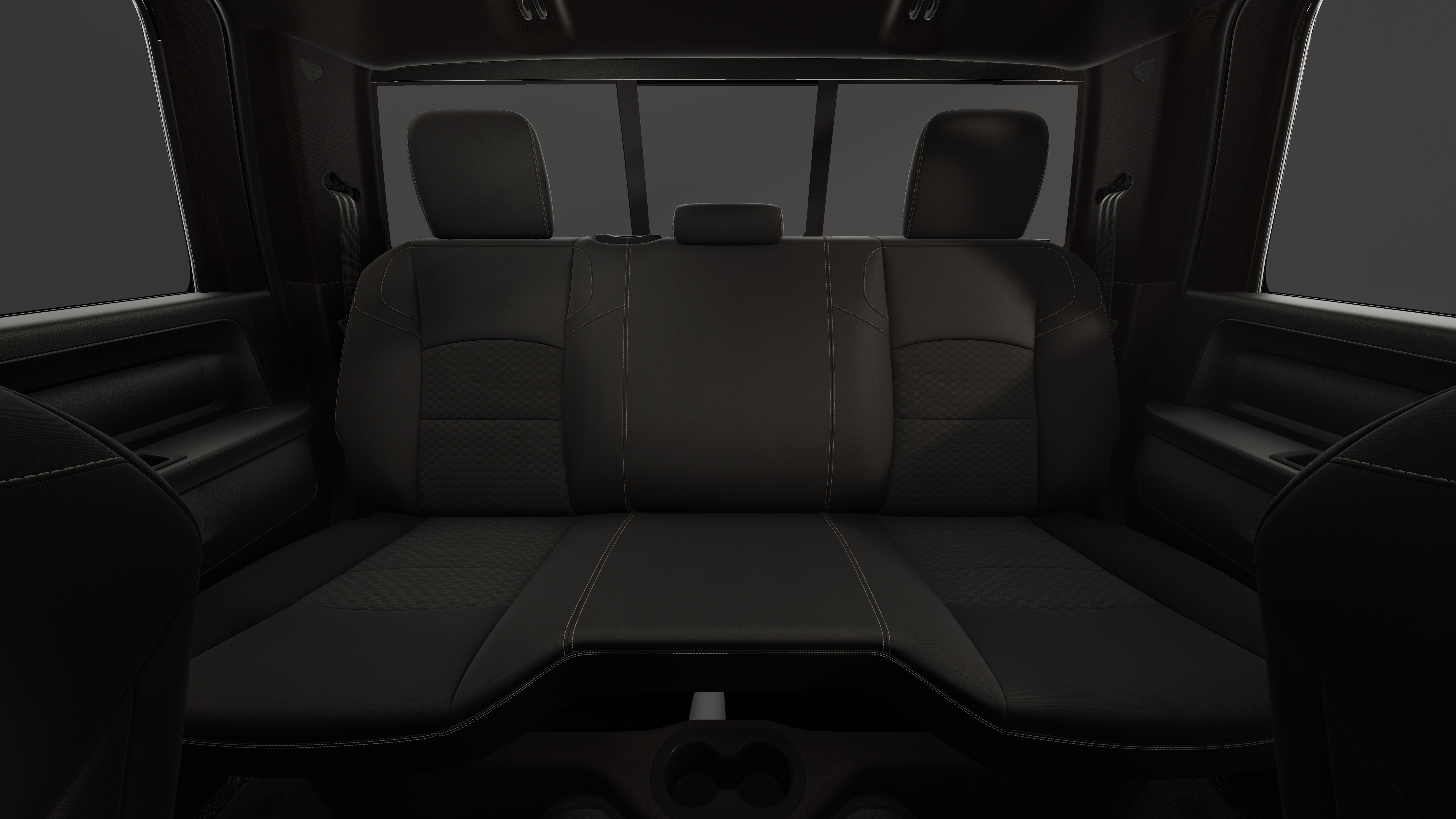 New 2026 Molten Red Pearlcoat RAM Black Express image 15