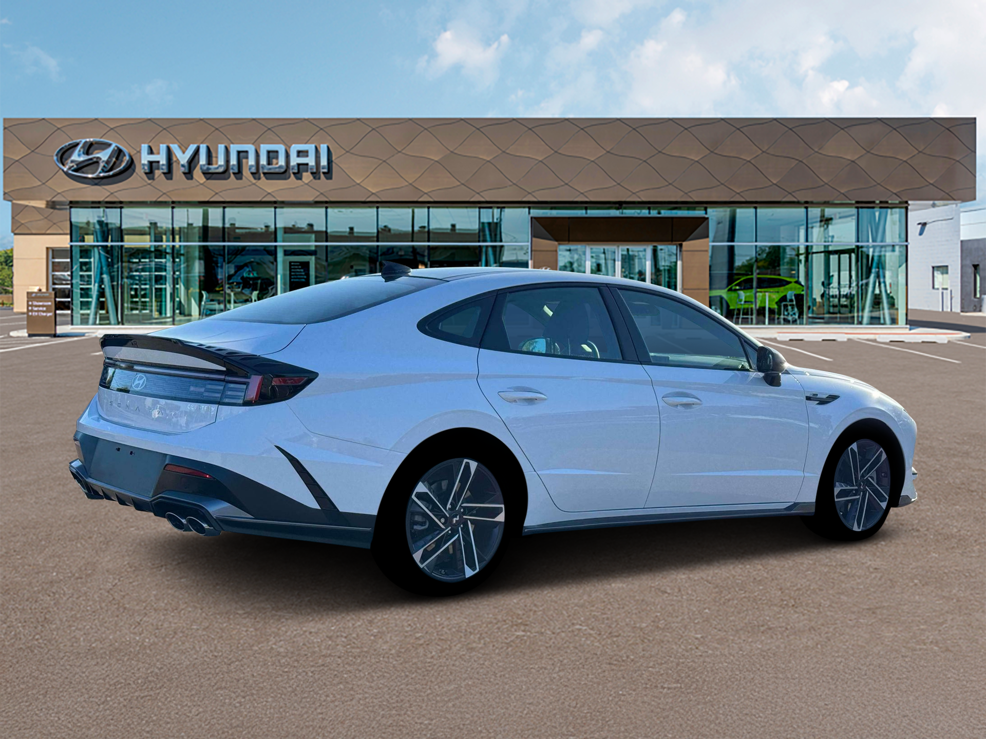 New 2026 Serenity White Hyundai N Line image 8