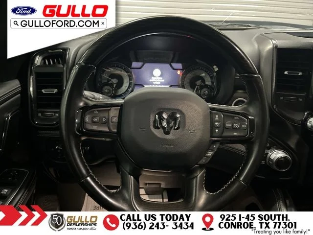 Used 2022 Granite Crystal Clearcoat Metallic Ram Limited image 13