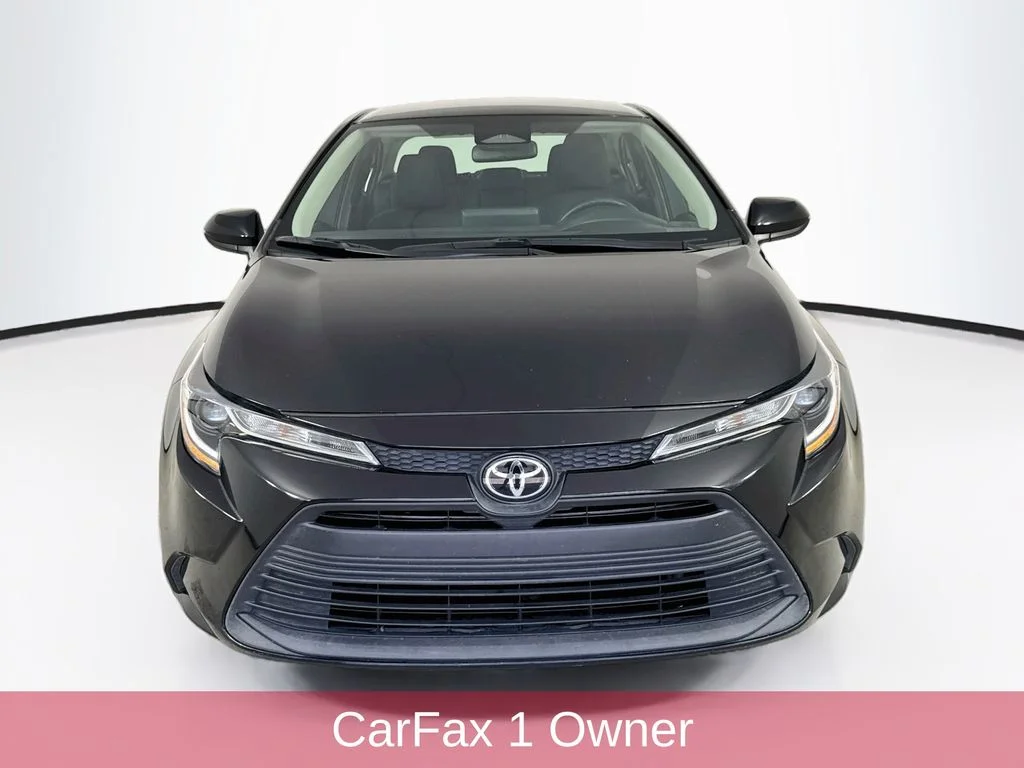 Used 2024 Black Toyota LE image 2