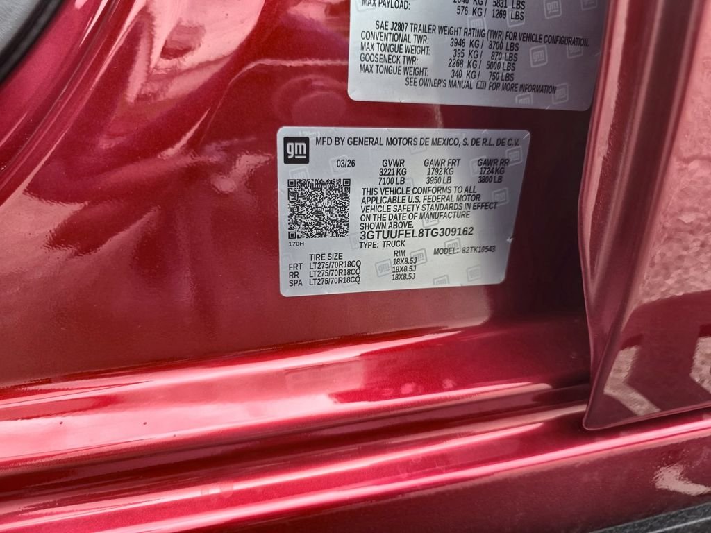 Used 2026 Red GMC AT4X image 35