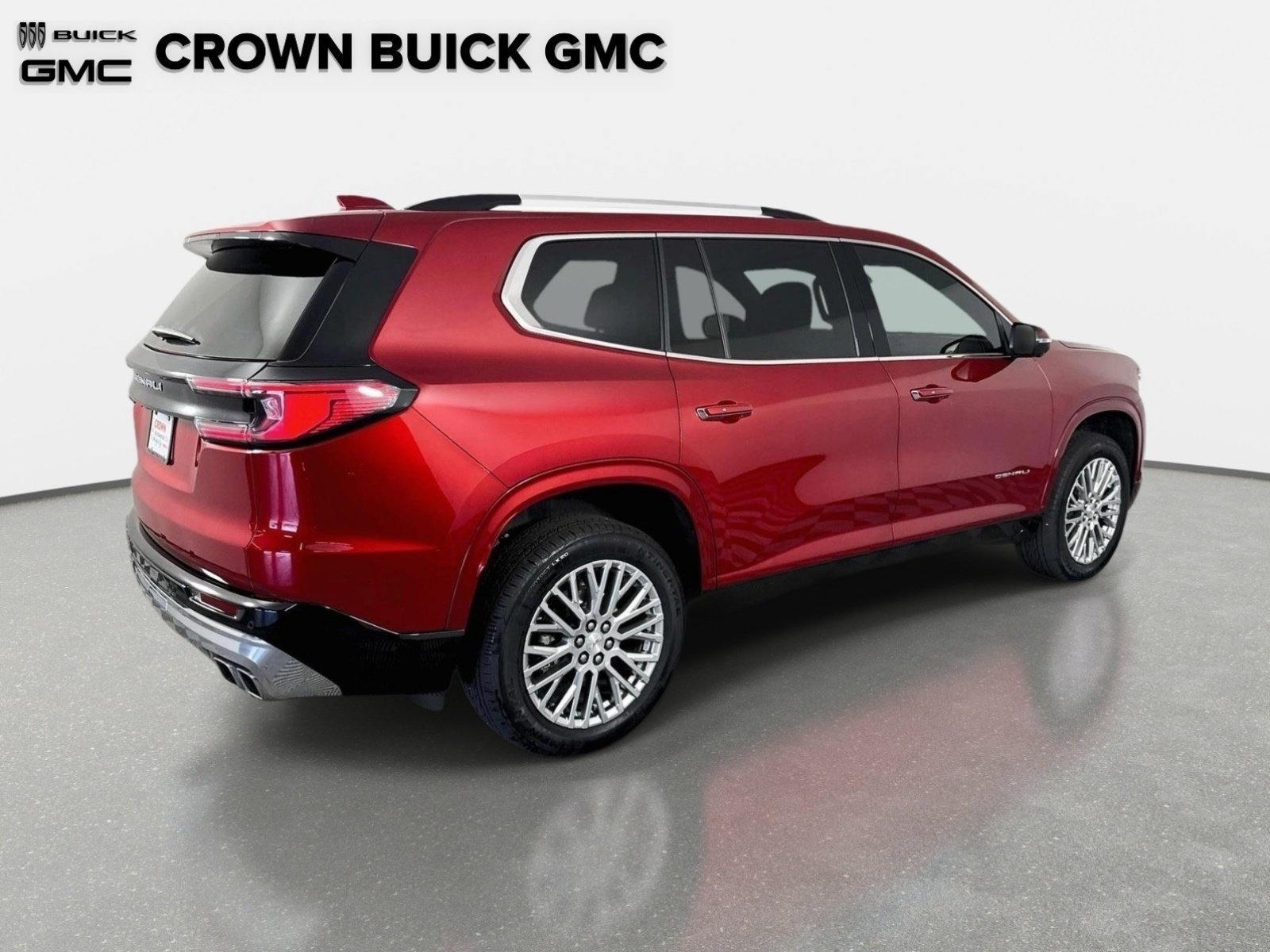 Used 2025 Volcanic Red Tintcoat GMC Denali image 5
